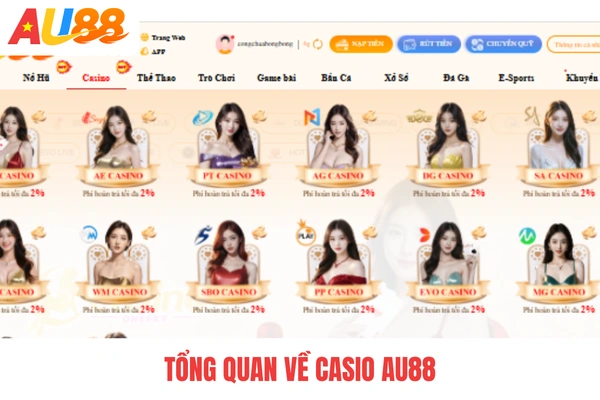 Tổng quan về casino AU88 Tổng quan về casino AU88